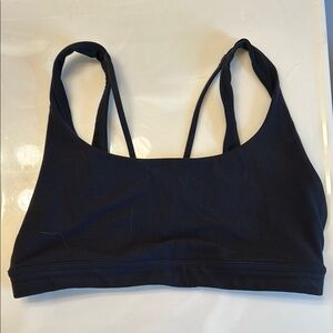 Black Athleta Sports Bra- Exhale, Size M (A-C)